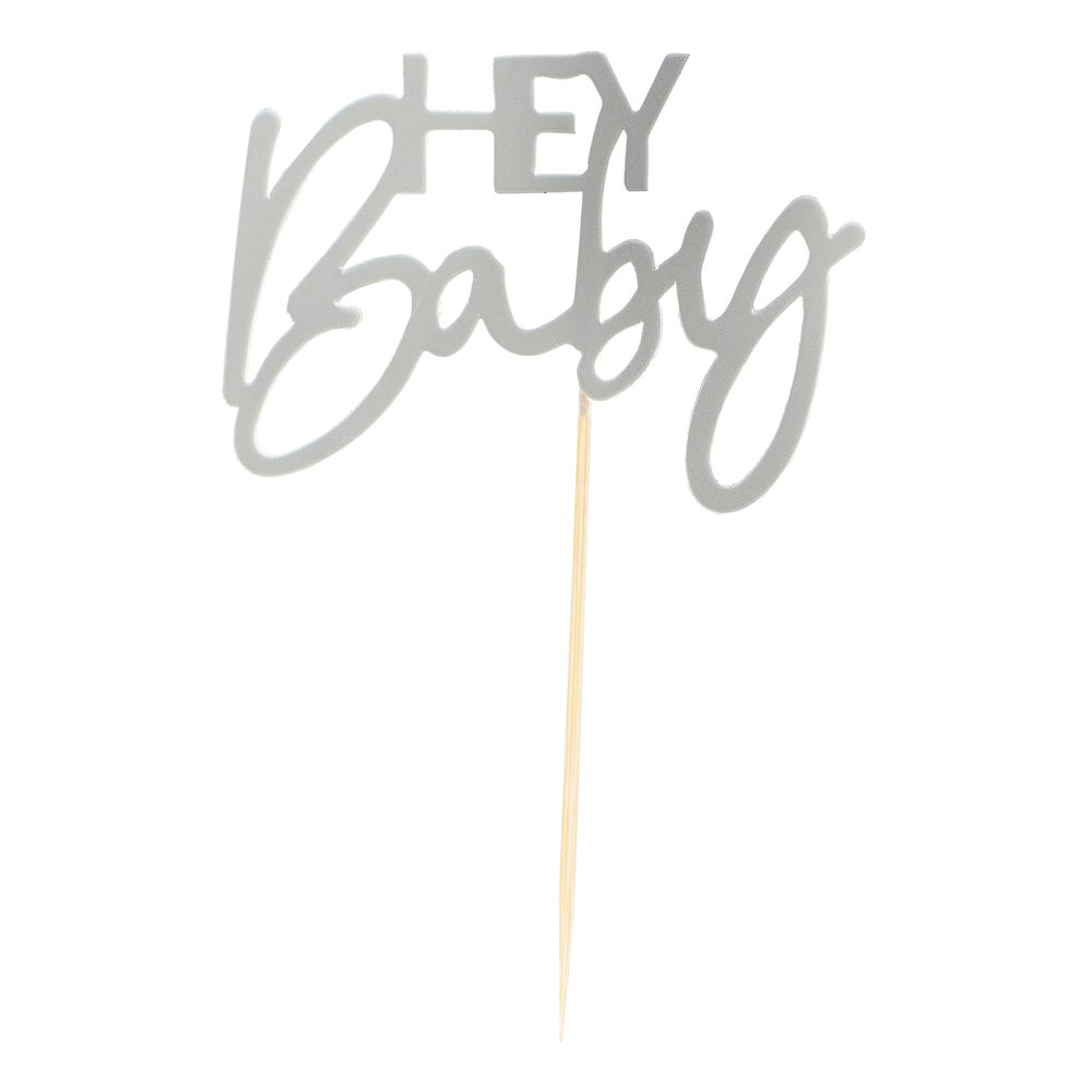 Cupcake Toppers Hey Baby