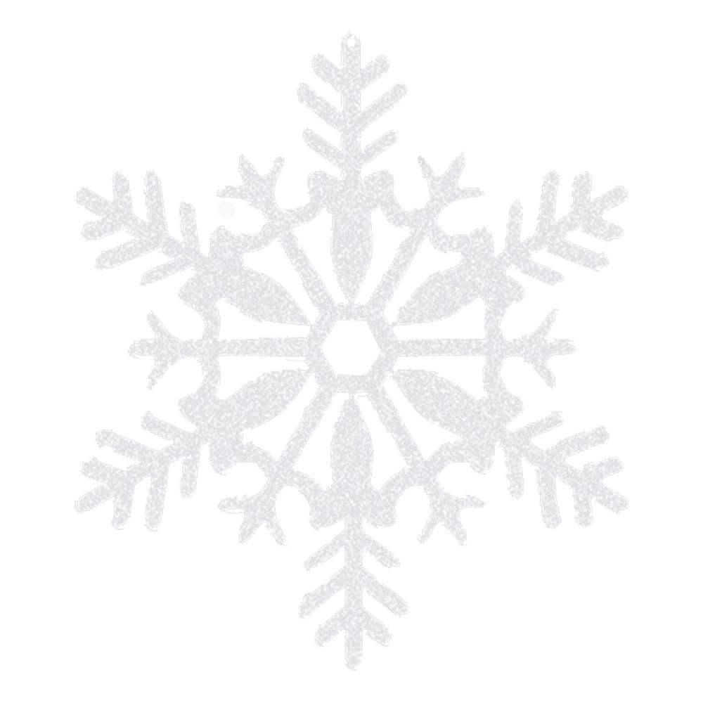 Cutouts Glittriga Snöflingor