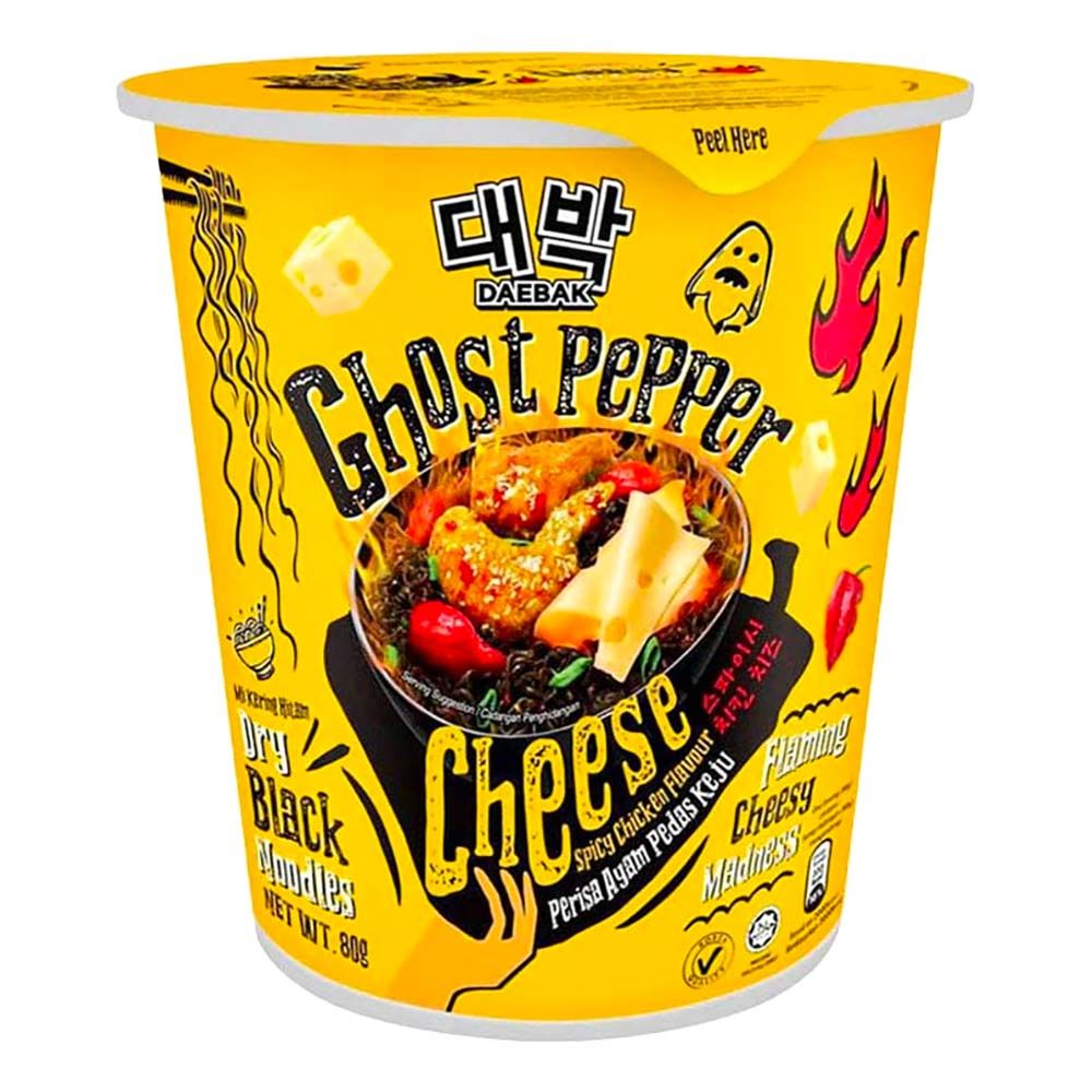Daebak Ghost Pepper Chicken Cheese Snabbnudlar
