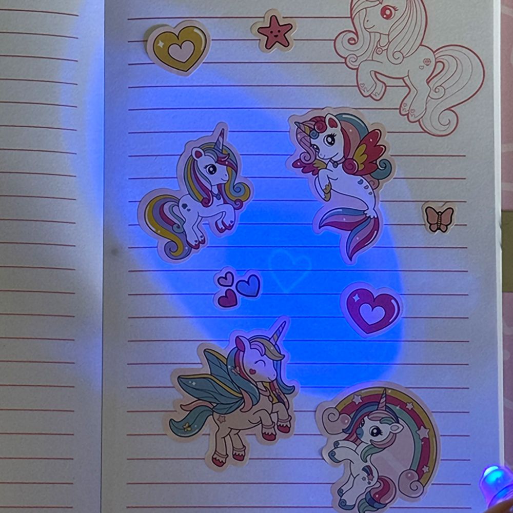 Dagbok Unicorns med Hänglås
