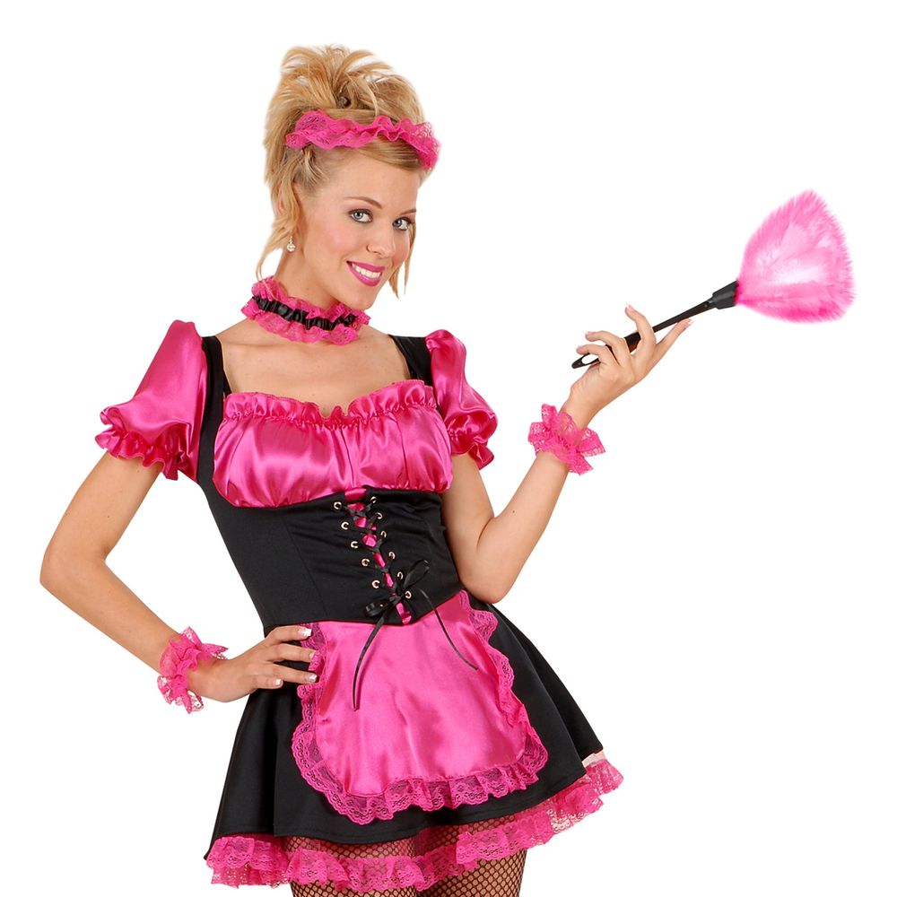 Dammvippa Rosa Fjädrar