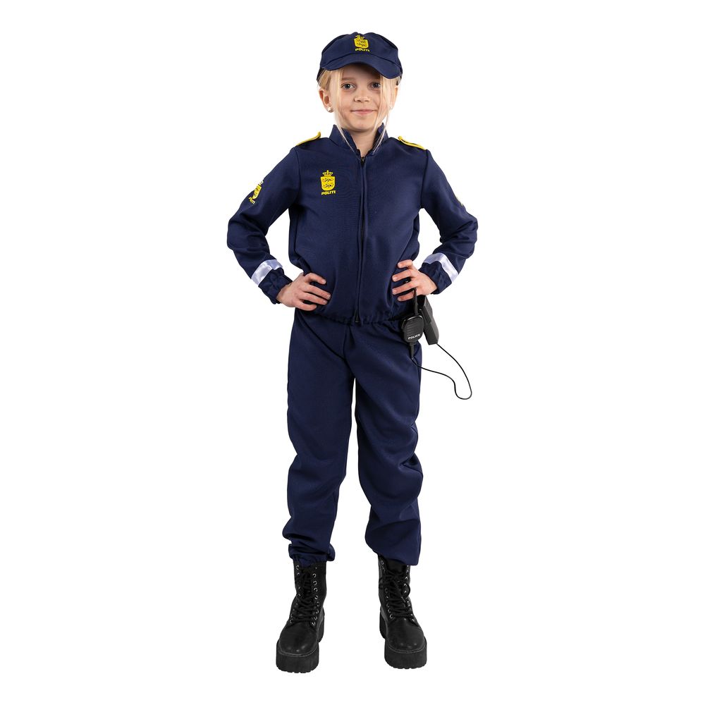 Tanskalainen Poliisi Lasten Naamiaisasu