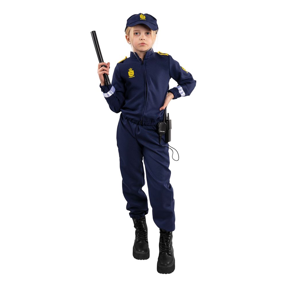Tanskalainen Poliisi Lasten Naamiaisasu