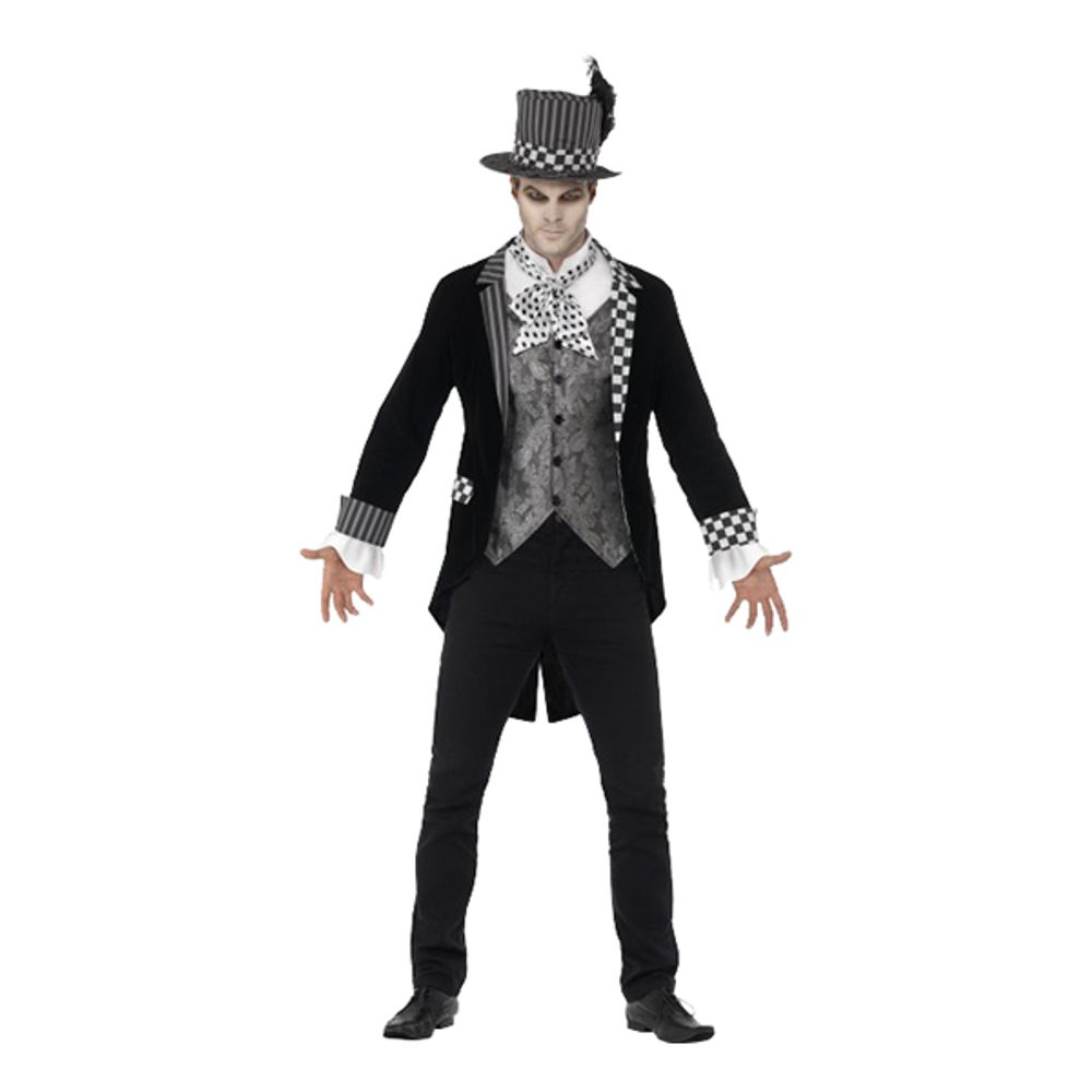 Black Hatter Deluxe Kostume