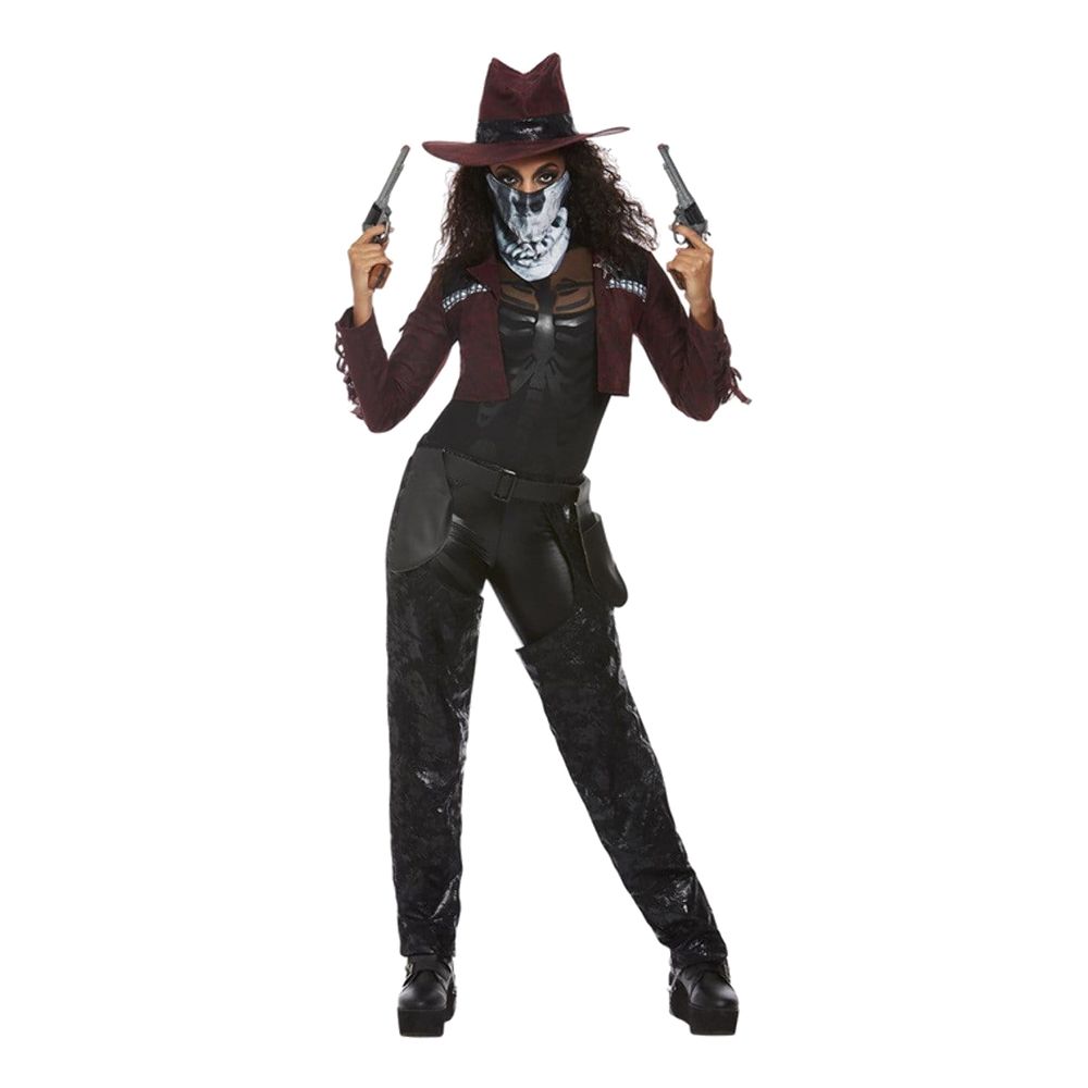Dark Western Cowgirl Naamiaisasu