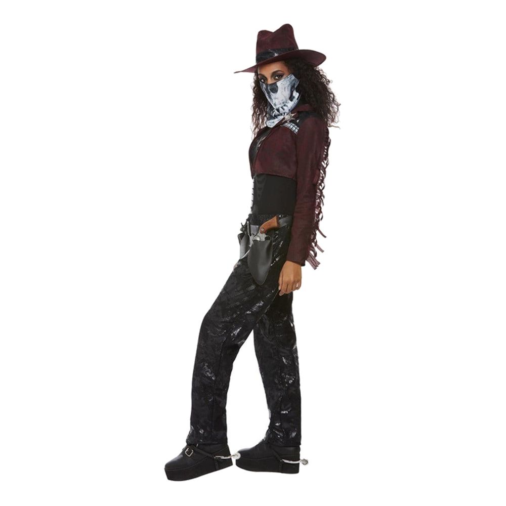 Dark Western Cowgirl Naamiaisasu
