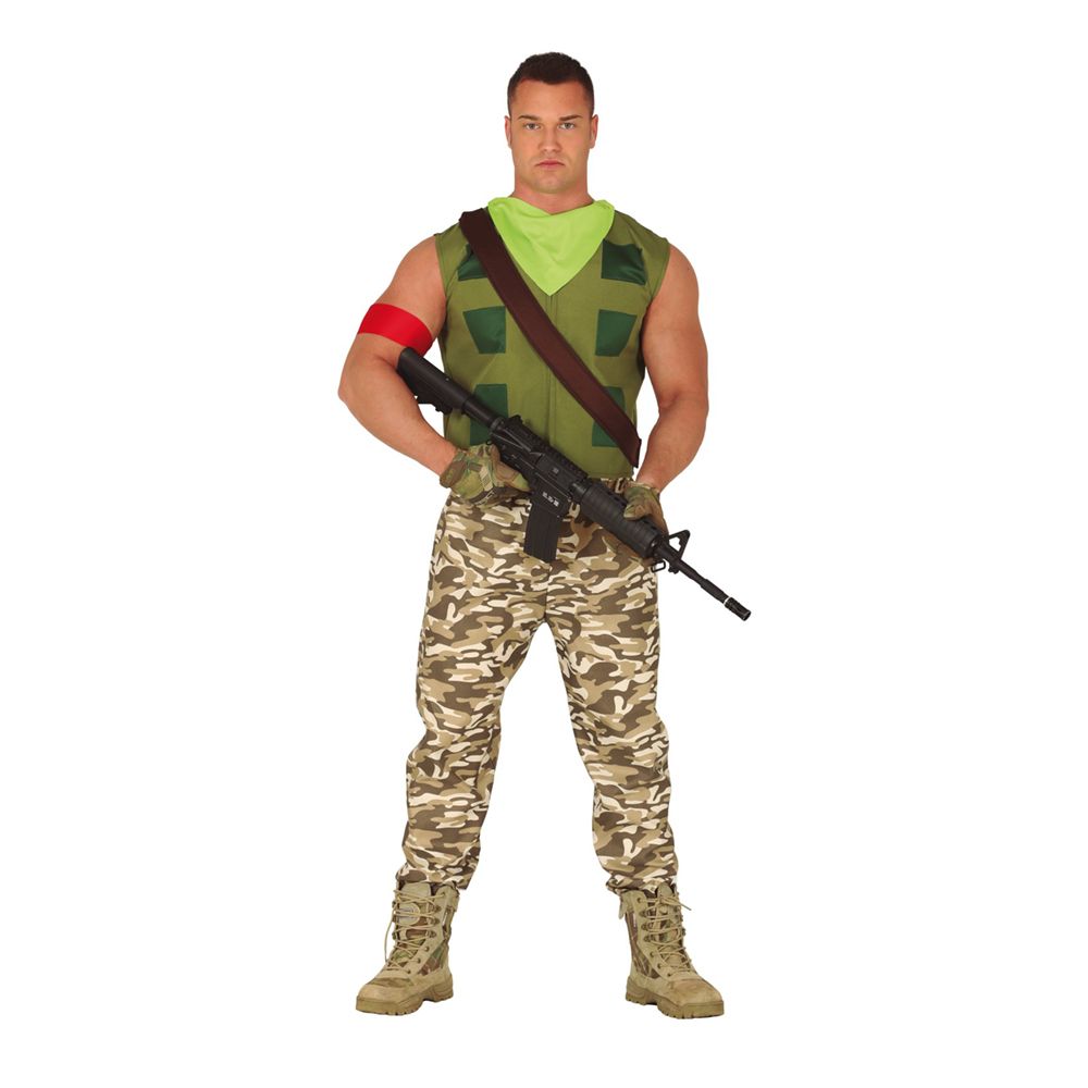 Dataspill Legosoldat Kostyme