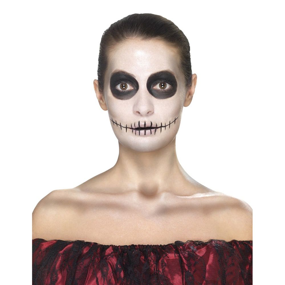 Day of the Dead Ansiktstatoveringer