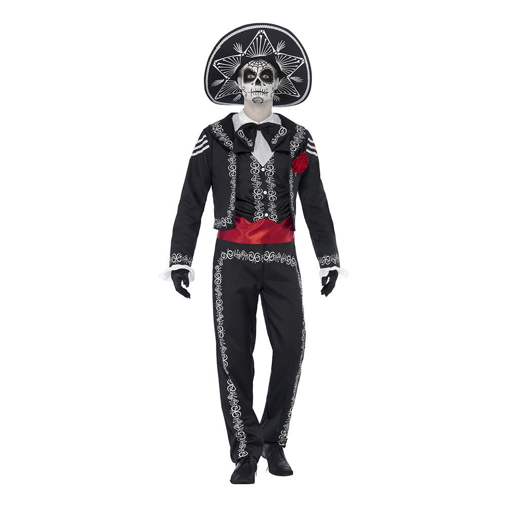 Day of the Dead Señor Bones Kostyme