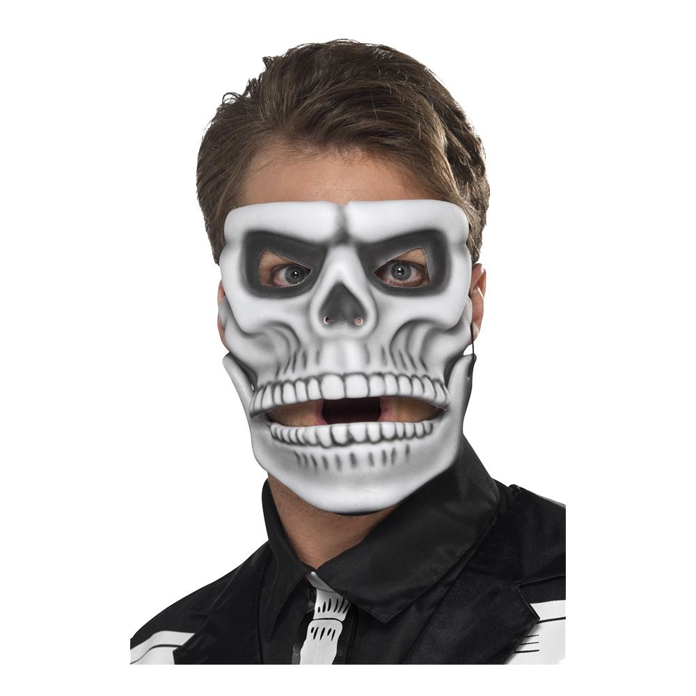Day of the Dead Skelettmask Rörlig