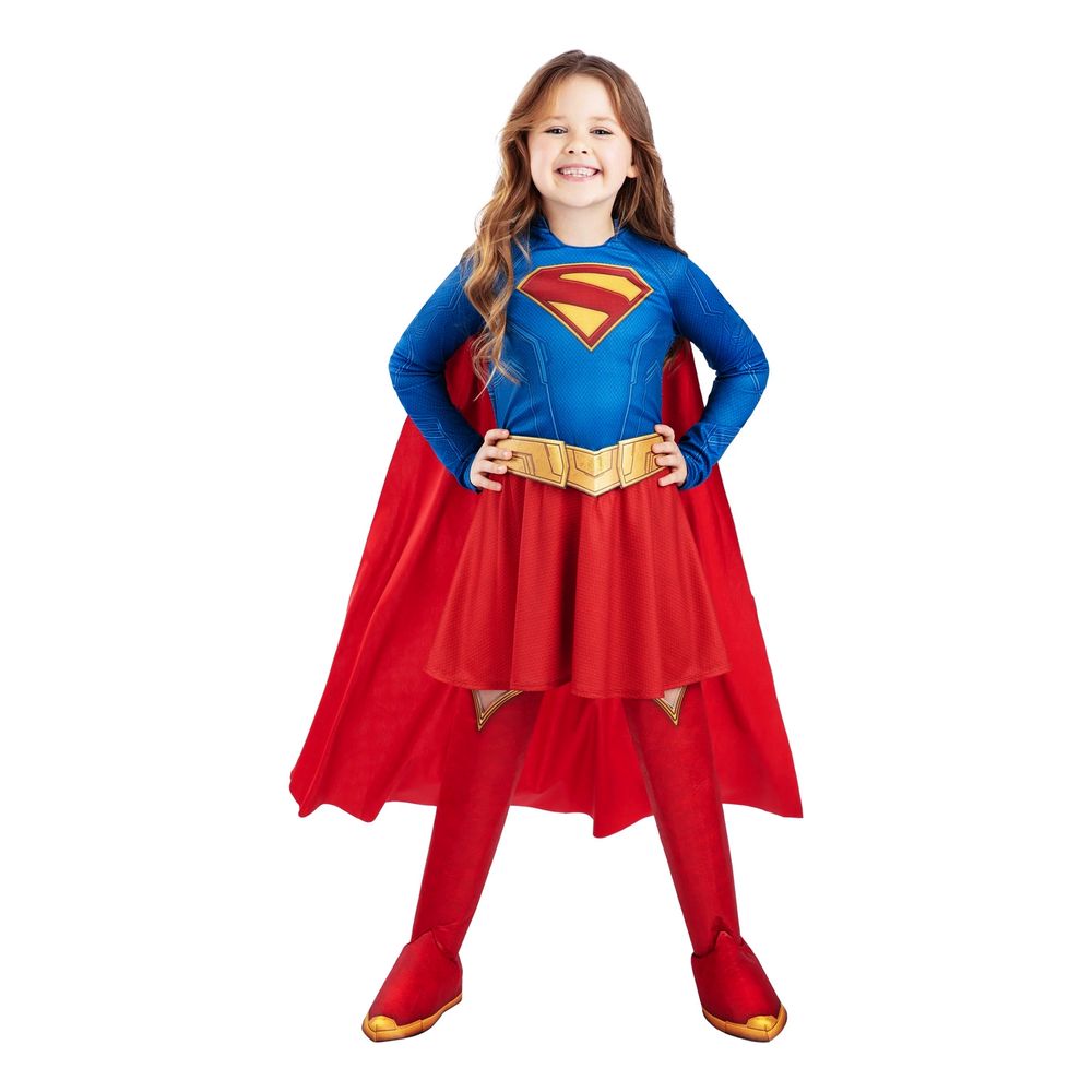 DC Comics™ Supergirl Deluxe Lasten Naamiaisasu