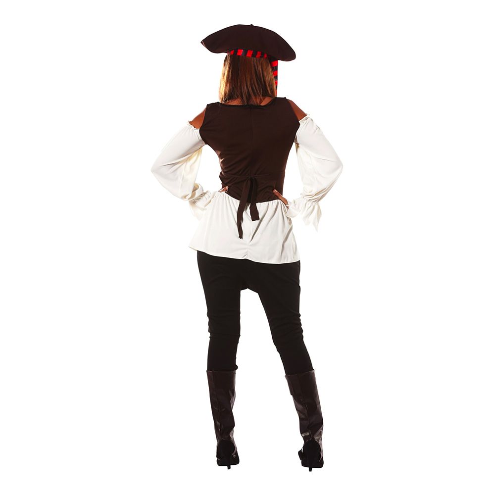 De Syv Hav Pirat Dame Plus-size Kostyme