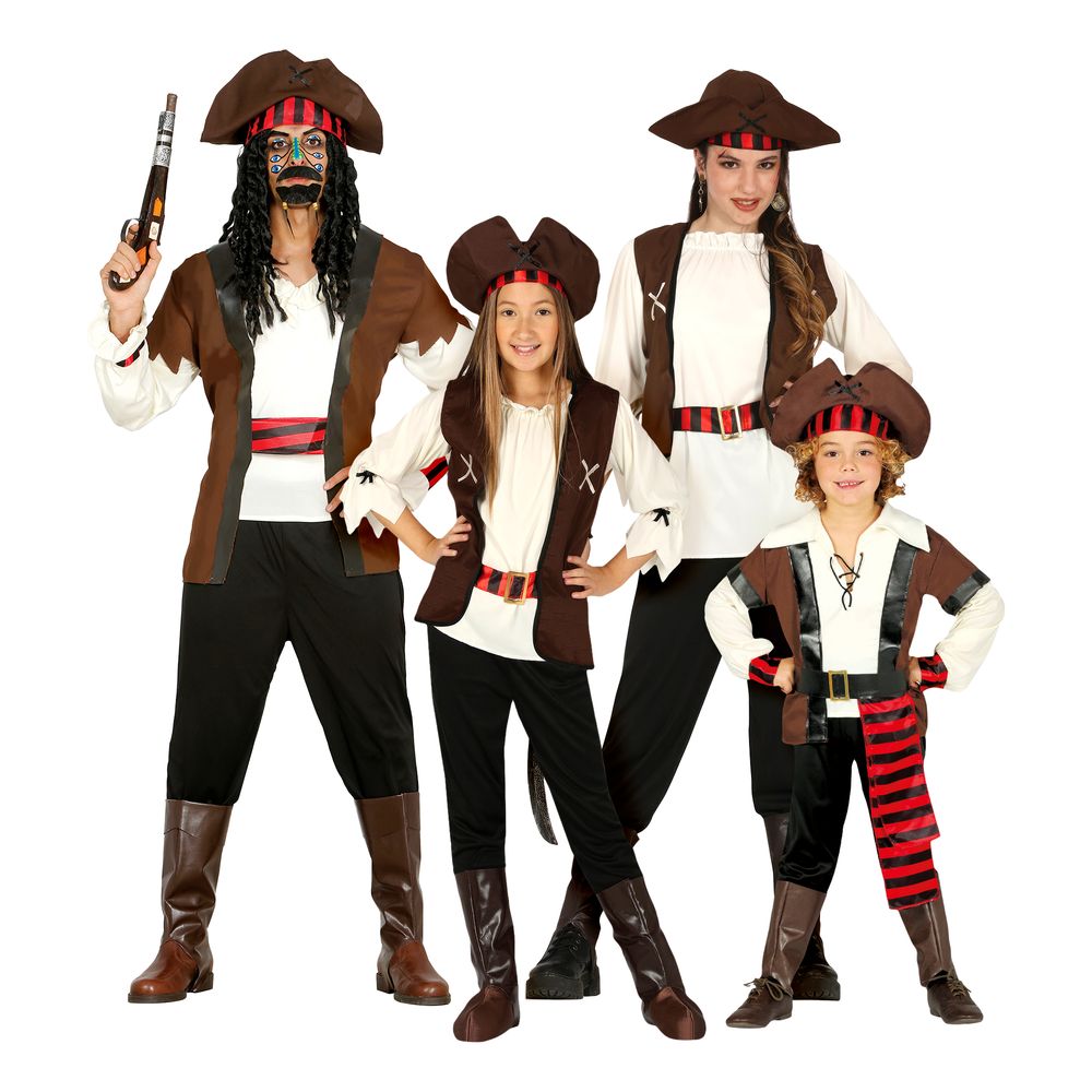 De Sju Hav Piratjente Kostyme