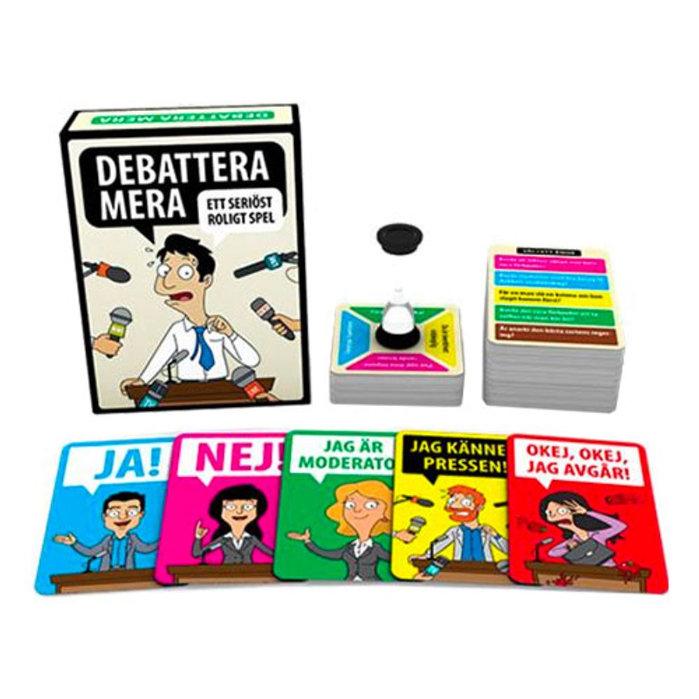 Debattera Mera Sällskapsspel