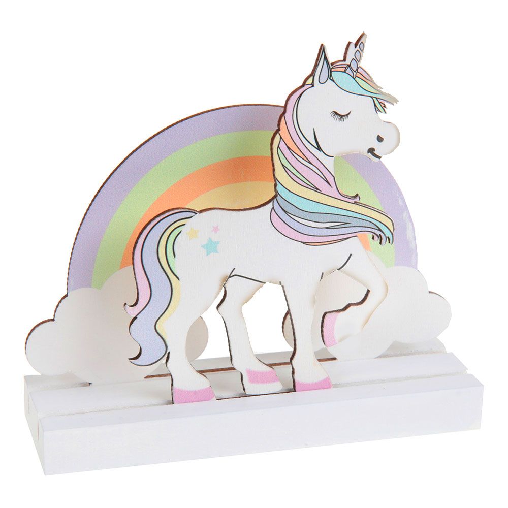 Koriste Puuta Unicorn