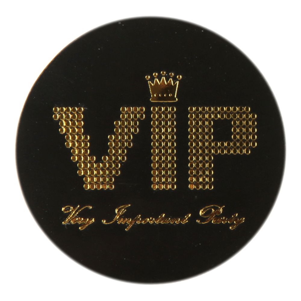 Konfetti VIP Svart/Gull