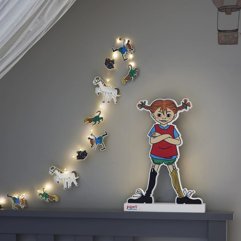 Dekoration Pippi Långstrump™ Figur LED