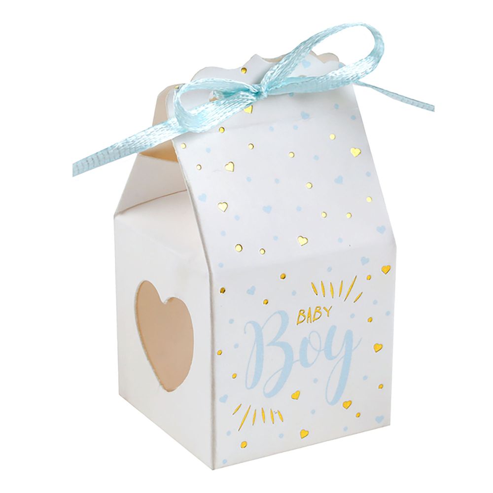 Dekorationsæsker Baby Shower Blå
