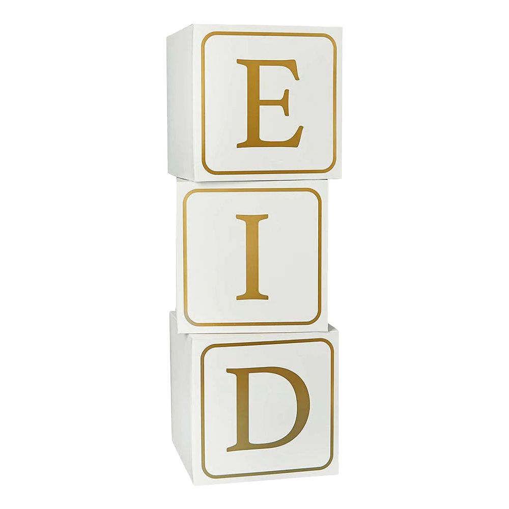 Dekorationsæsker Eid Guld