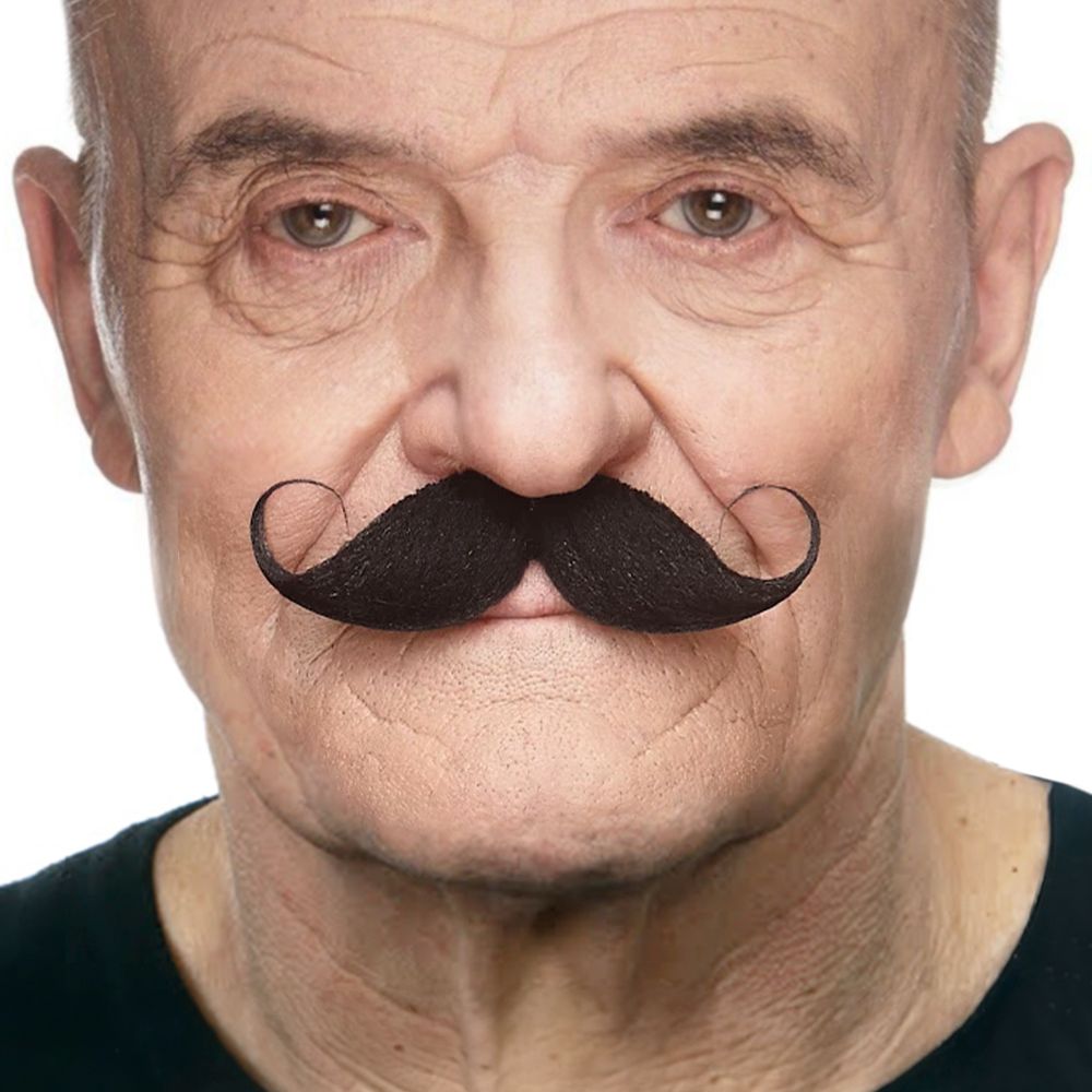 Detektiv Moustache Sort