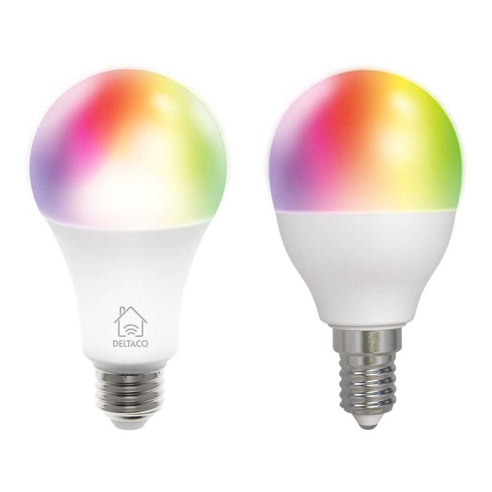 Deltaco Smart Lyspære RGB