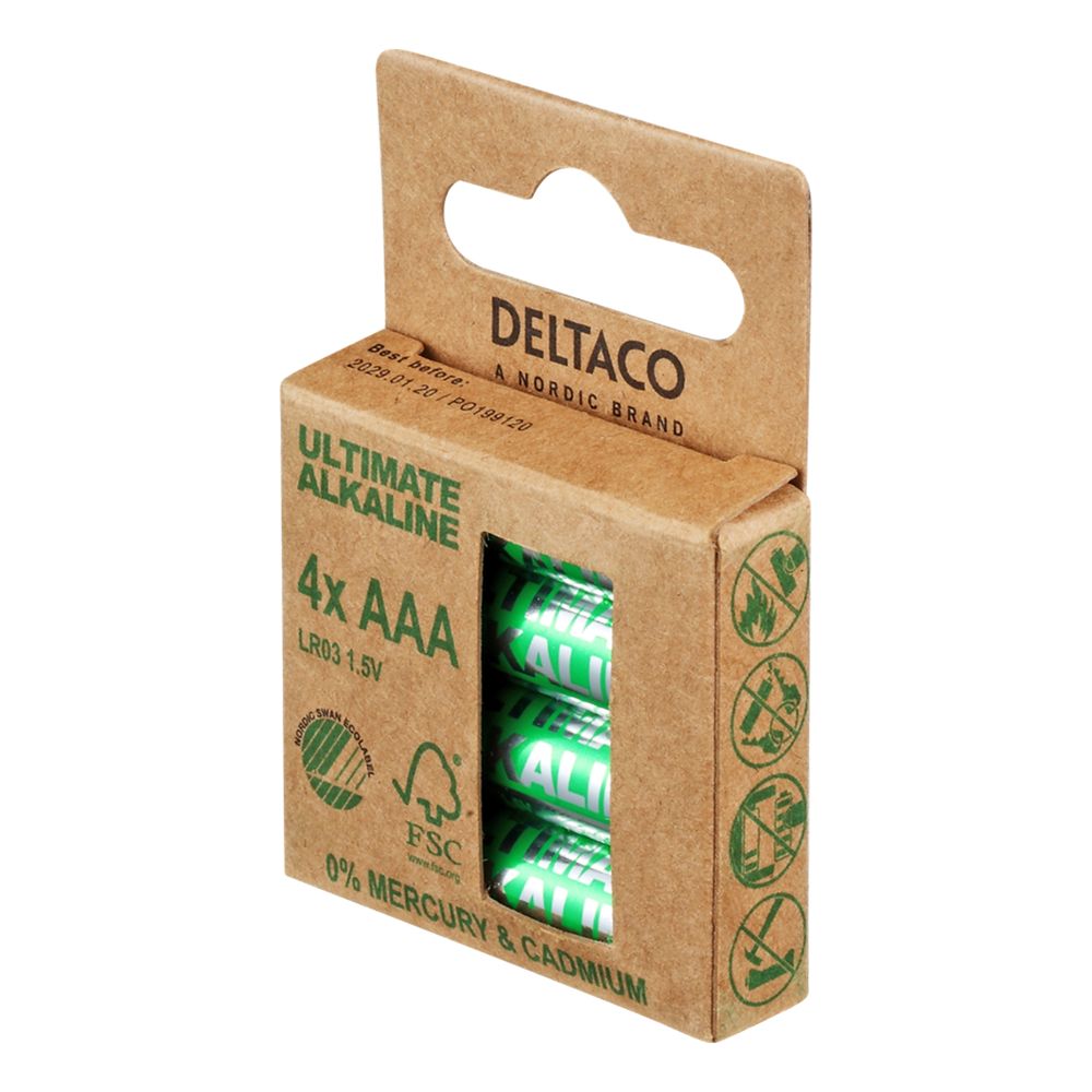 Deltaco Ultimate Alkaline Paristot