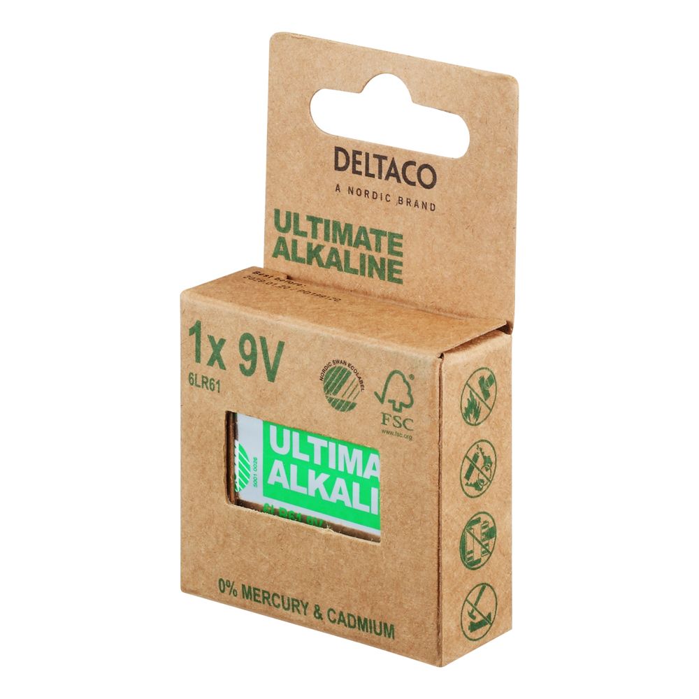 Deltaco Ultimate Alkaline Paristot