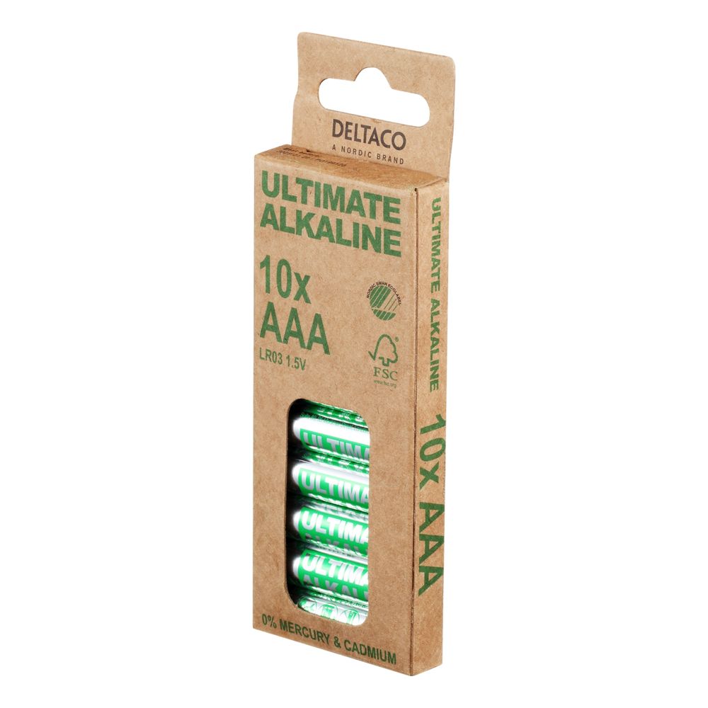 Deltaco Ultimate Alkaline Paristot