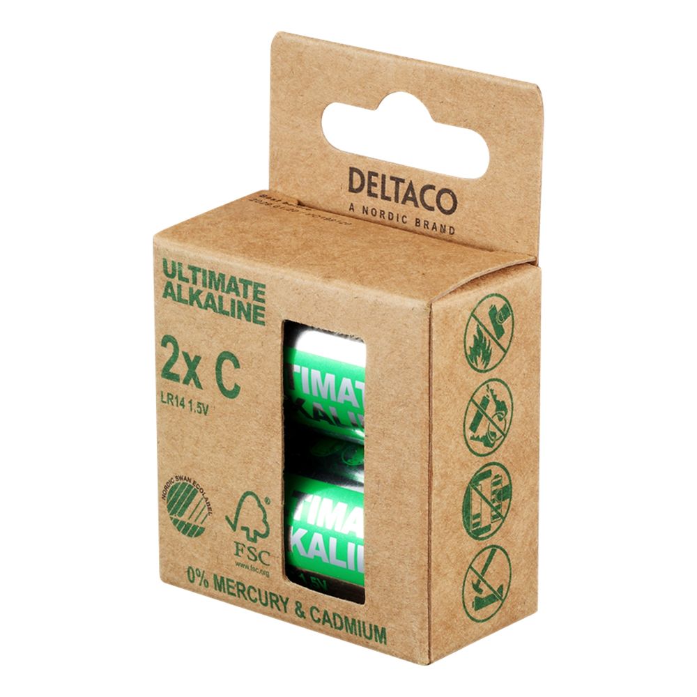 Deltaco Ultimate Alkaline Paristot