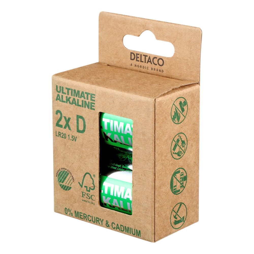 Deltaco Ultimate Alkaline Paristot