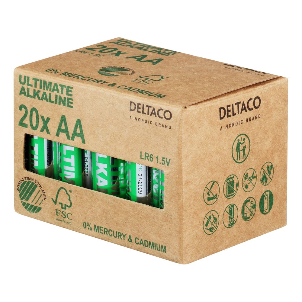Deltaco Ultimate Alkaline Paristot