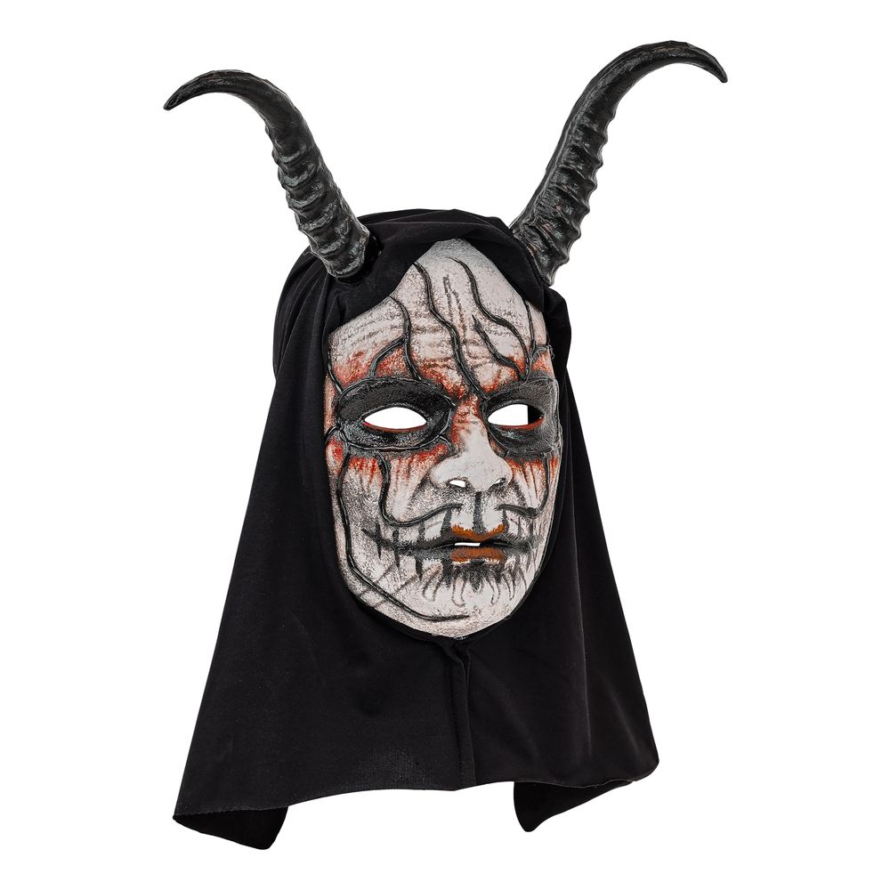Dæmon med Horn Maske