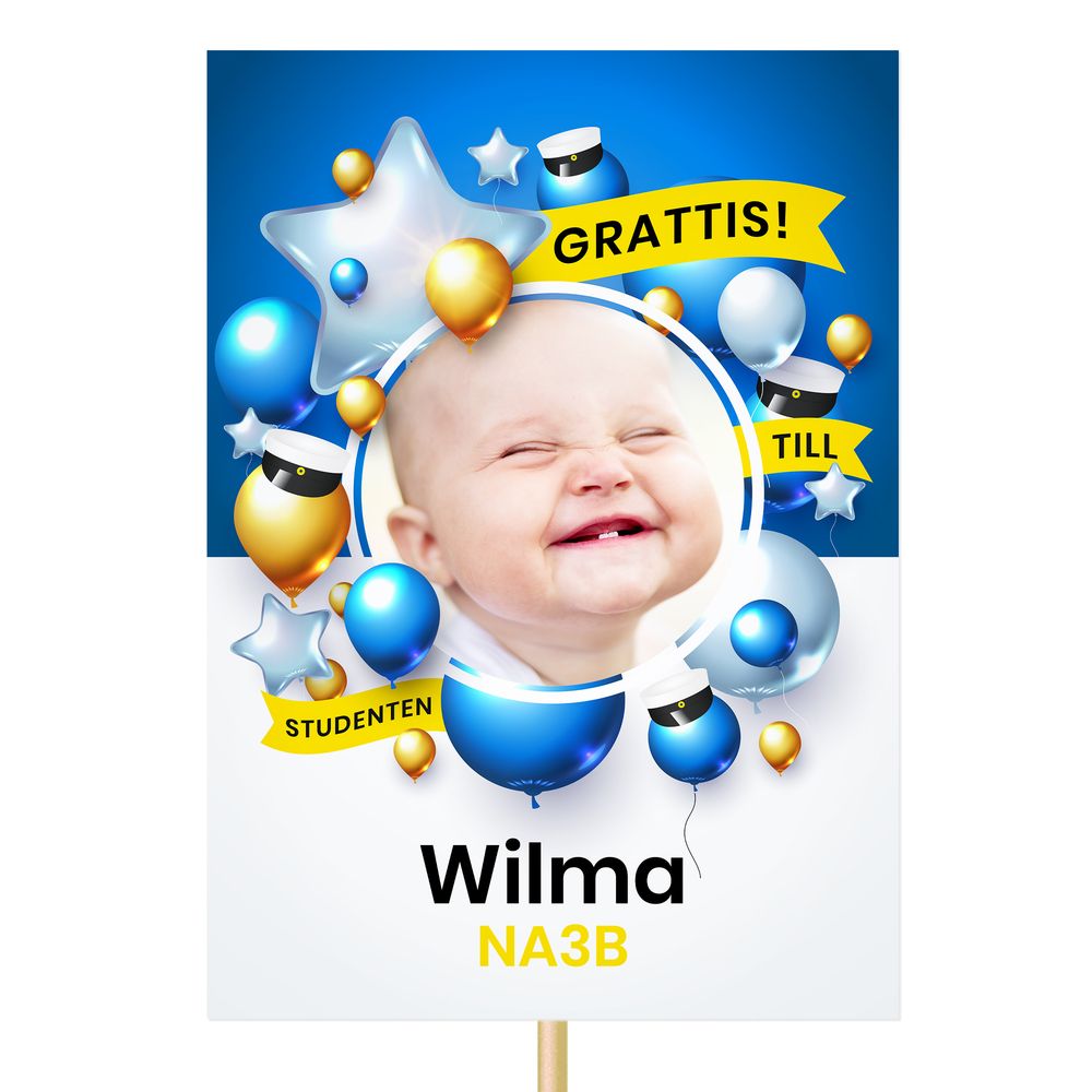 Designa Din Egen Studentskylt