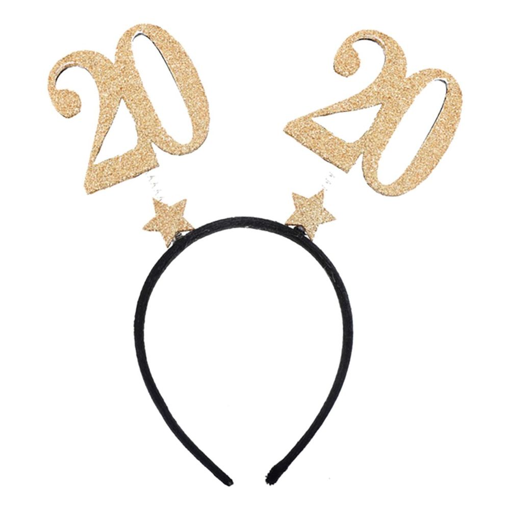 Hårbøjle 20 Guld