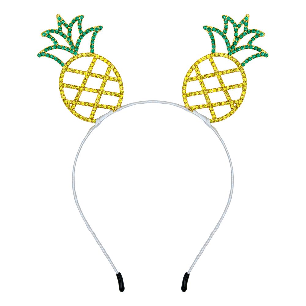 Hårbøjle Ananas Perler
