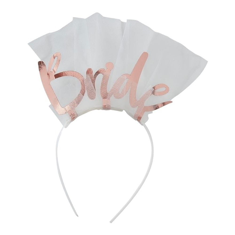 Diadem Bride to Be Roséguld