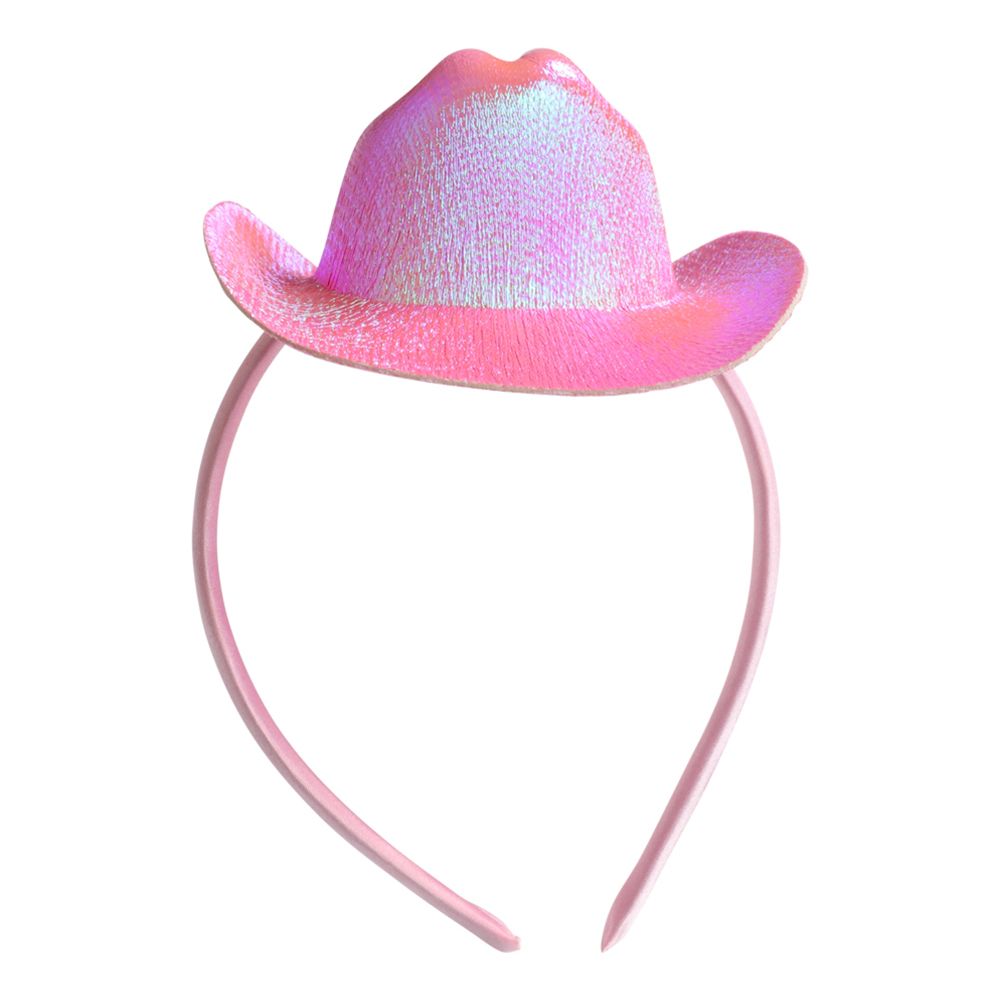 Hårbøjle Cowboyhat Lyserød