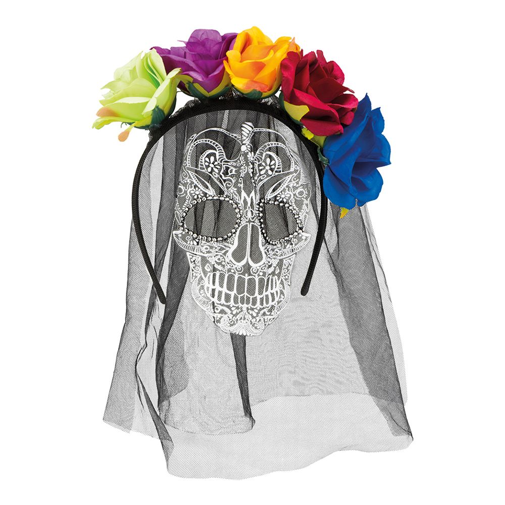 Diadem med Mask Day of the Dead