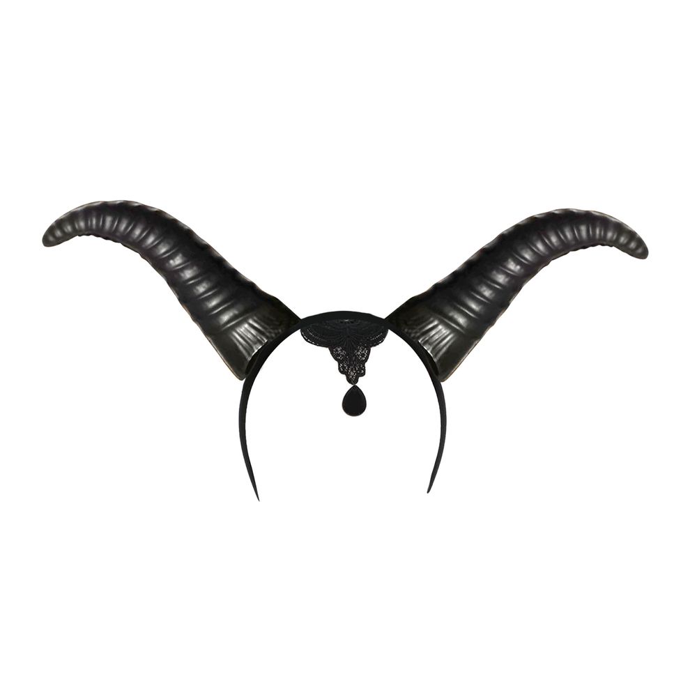 Hårbøjle Den Onde Fe Sorte Horn