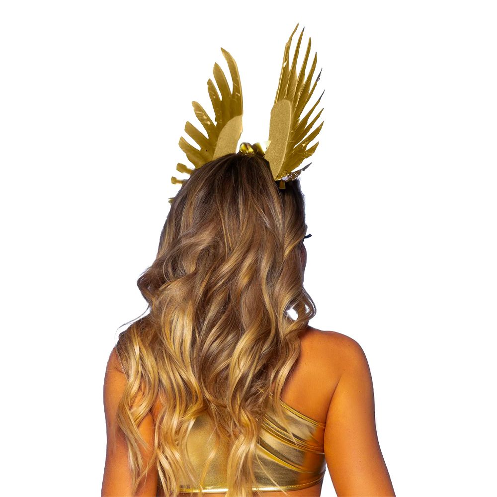 Diadem Gudinna Guld Deluxe