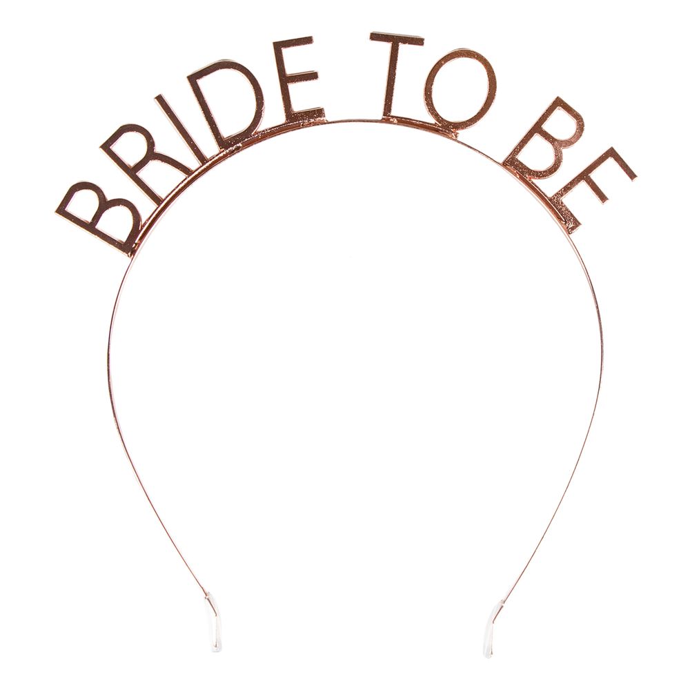 Diadem i Metall Bride to Be Guld