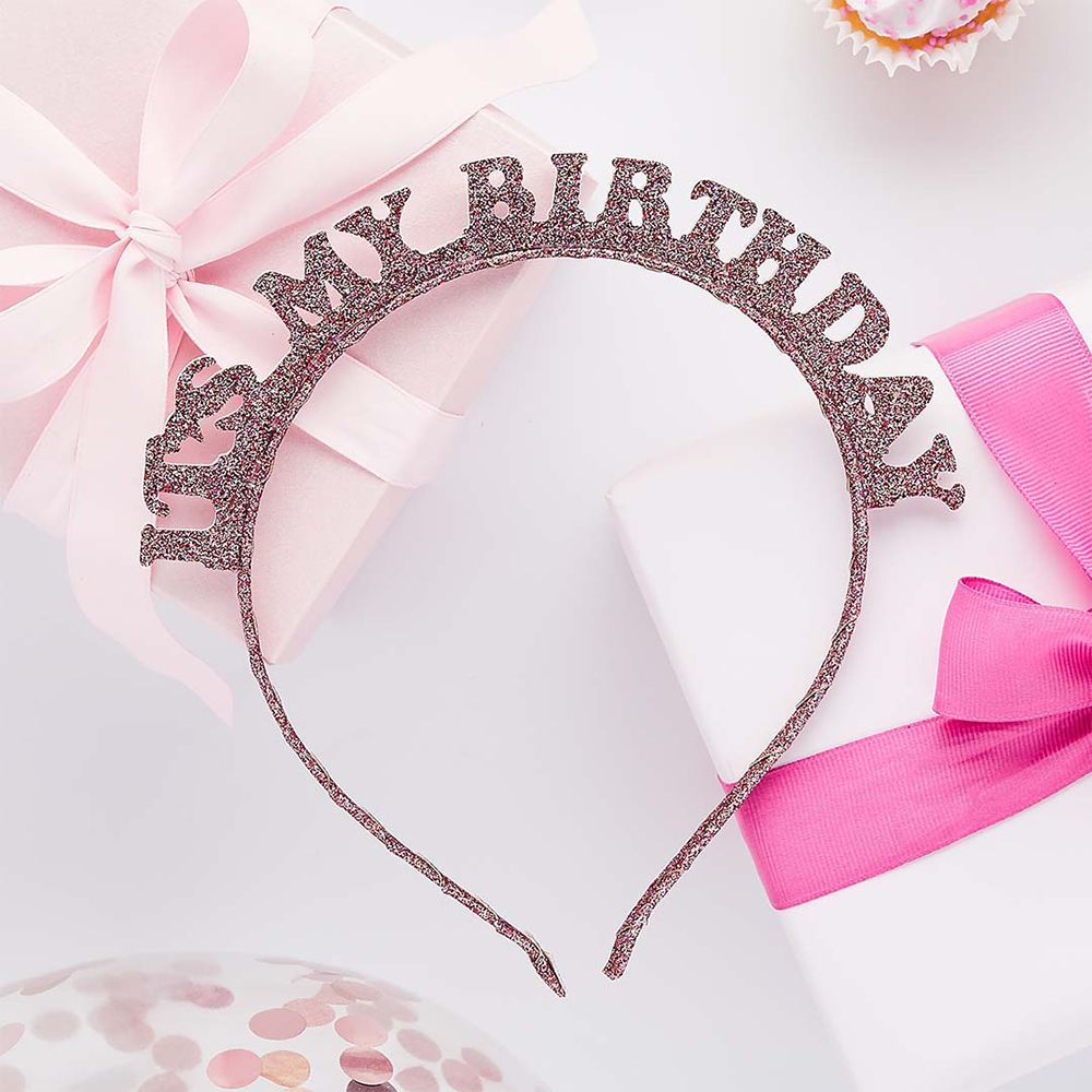 Hodebøyle It's My Birthday Roségull