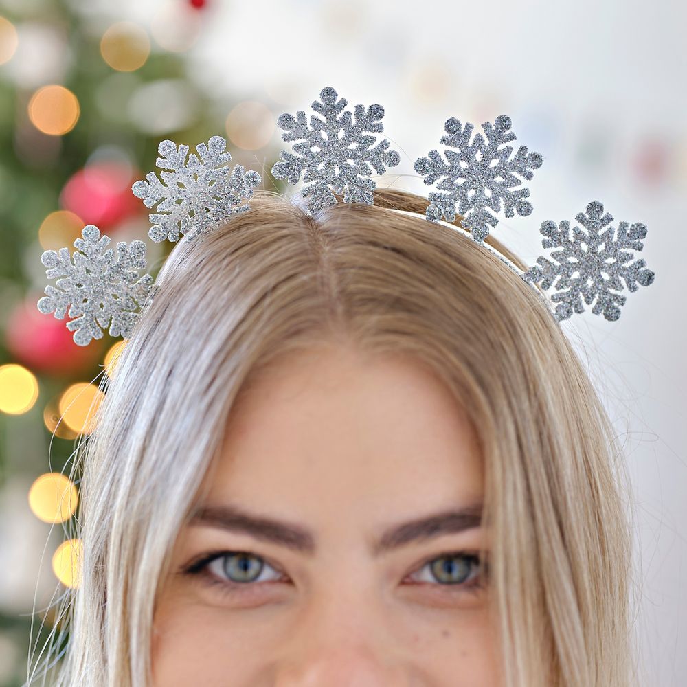 Diadem med Snöflingor