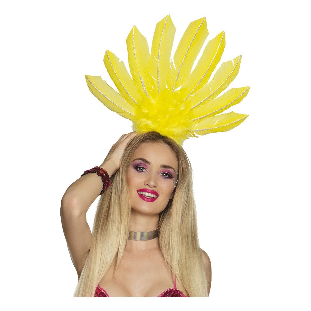 Hårbøyle Samba Neongul