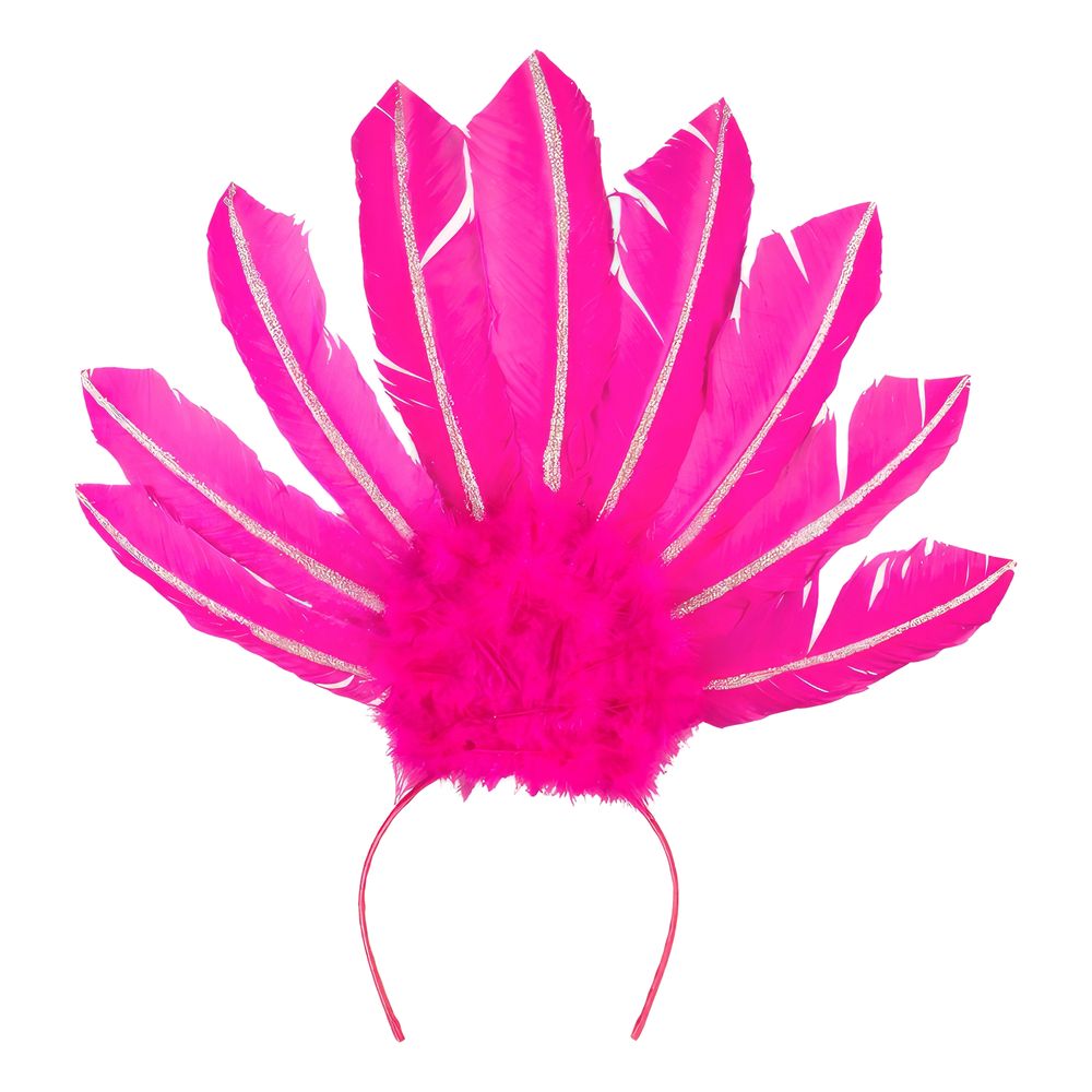 Hårbøyle Samba Neonrosa