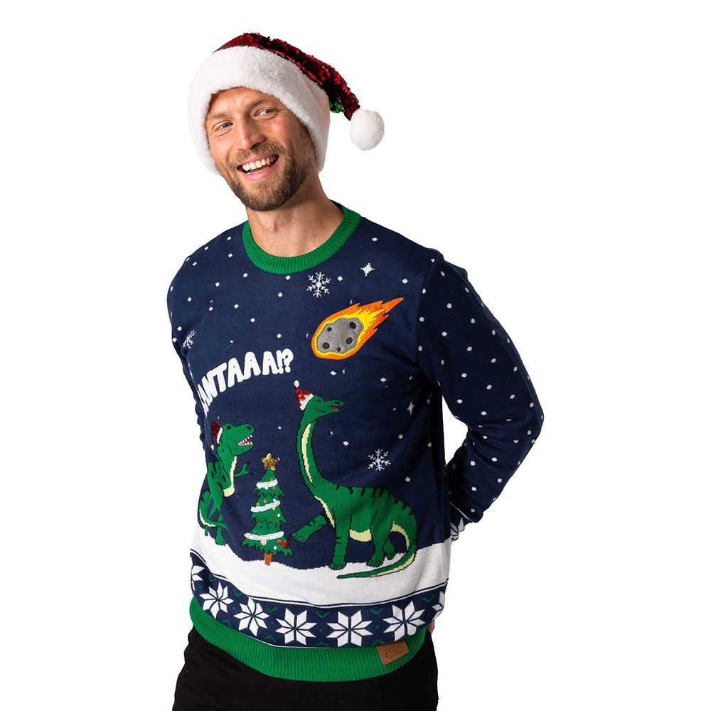 Dinosaurier LED Jultröja