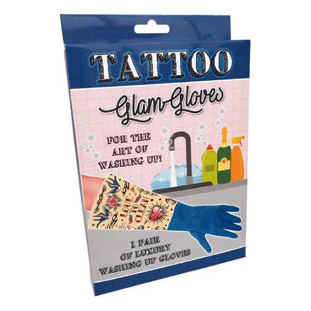 Tiskihanskat Tatuoinneilla