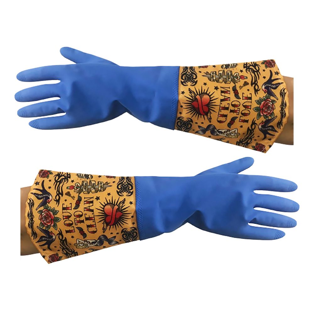 Tiskihanskat Tatuoinneilla