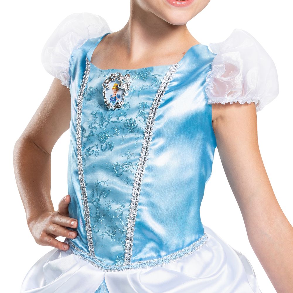 Disney Tuhkimo Deluxe Lasten Naamiaisasu