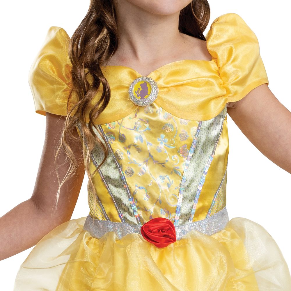 Disney Belle Jubileumsutgåva Barn Maskeraddräkt